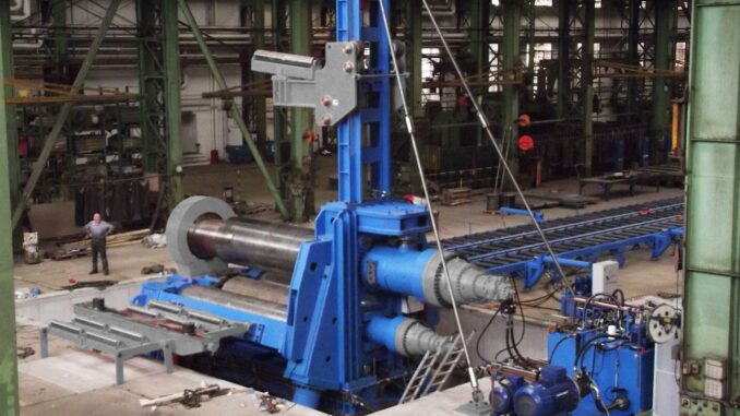 4 Roll Plate Rolling Machine